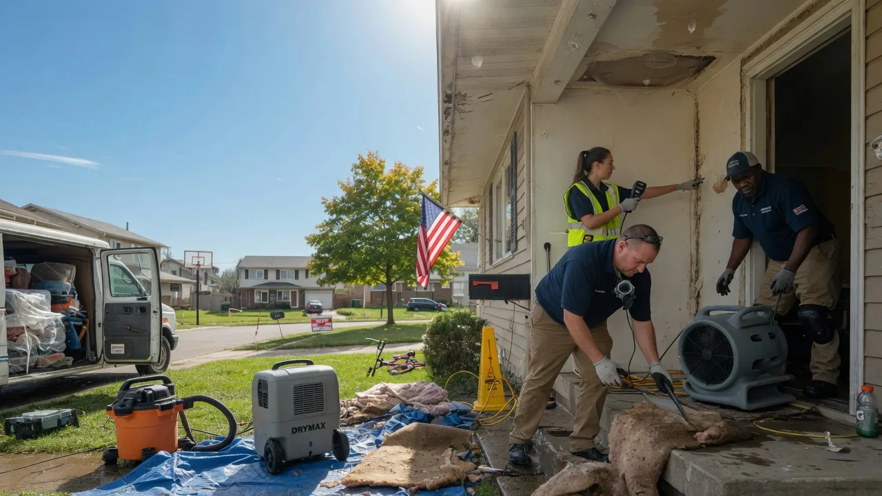 Water Damage Restoration in Broomes Island, MD near me